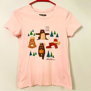 Eddie Bauer Yoga Graphic Appliqué Tee